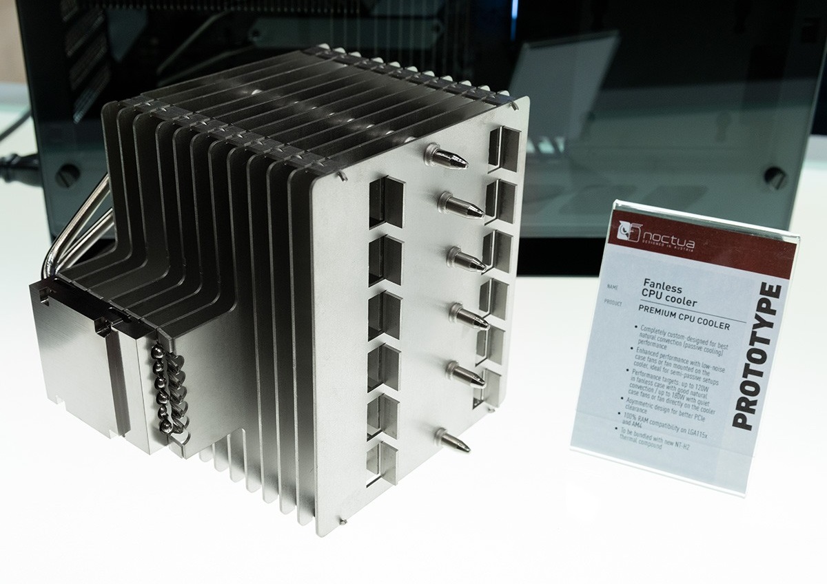 Выход премиального кулера Noctua с пассивным охлаждением перенесен на первый квартал следующего года — i2HARD