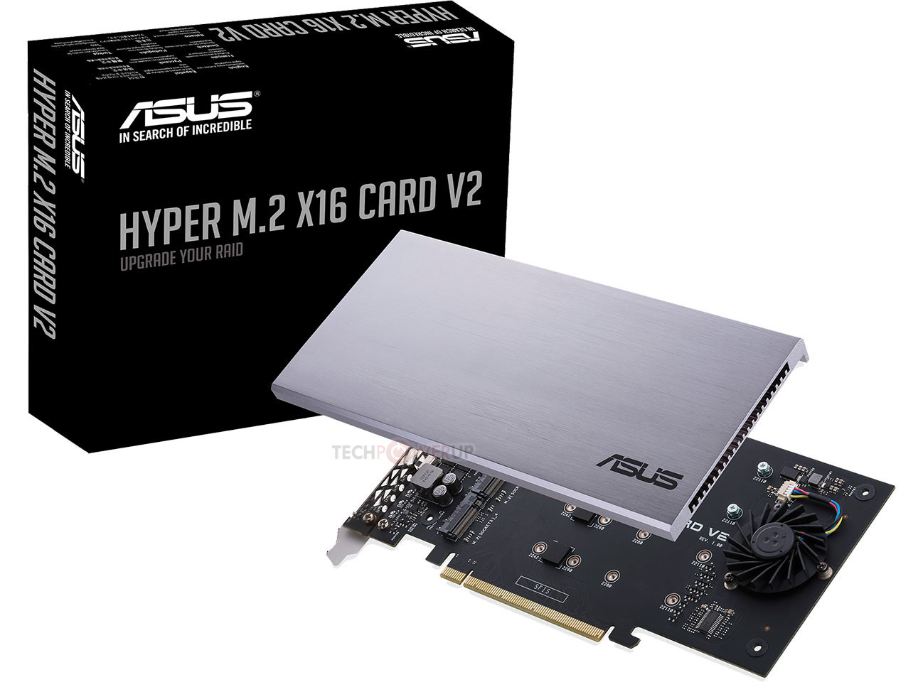 ASUS анонсировала RAID-карту Hyper M.2 x16 V2 NVMe — i2HARD